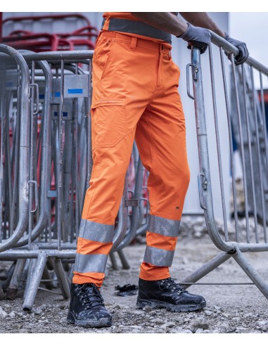 REG-TRJ629R-Hi-vis pro contract stretch action trousers